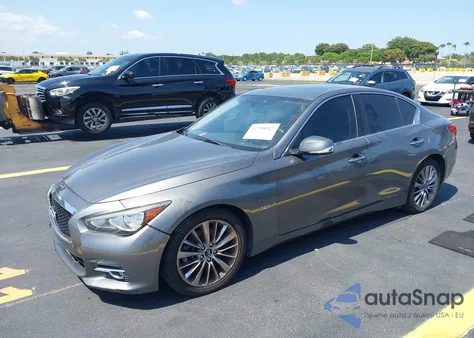 2017 Infiniti Q50 3.0T Premium из США, поврежденный, VIN JN1EV7AP6HM737917